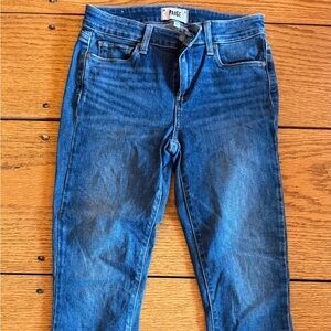 PAIGE Dark Indigo Denim Jeans